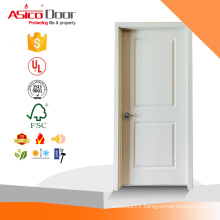 ASICO White Primed China Alibaba Supplier Natural Veneered American Interior Solid Wooden Panel Door For House